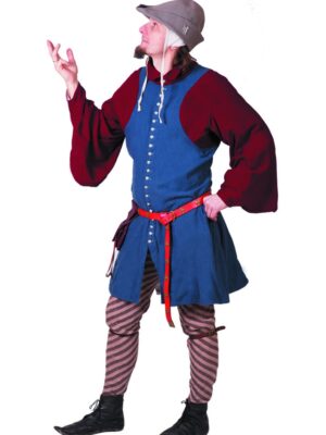 Pourpoint with baggy sleeves